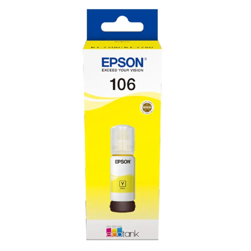 Cartridge Epson 106 Eco Tank - žlutý