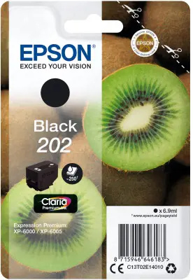 Epson 202 Kiwi Claria Premium černý