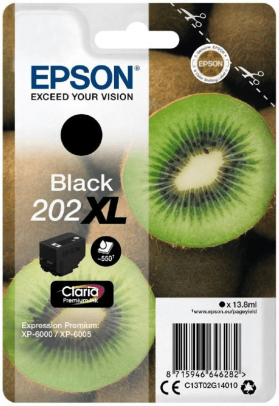 Cartridge Epson 202 XL  - černý