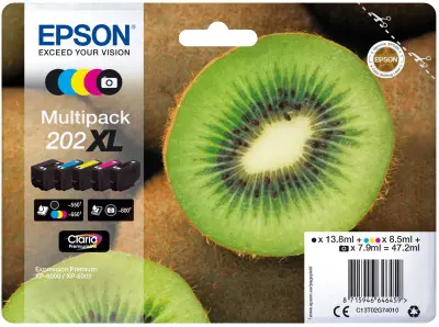 Epson 202XL Kiwi Claria Premium 5barevný multipack