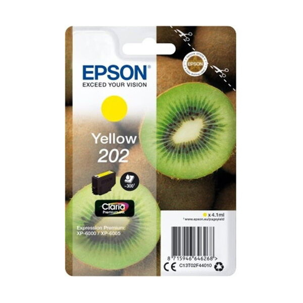 Epson 202 Kiwi Claria Premium žlutý