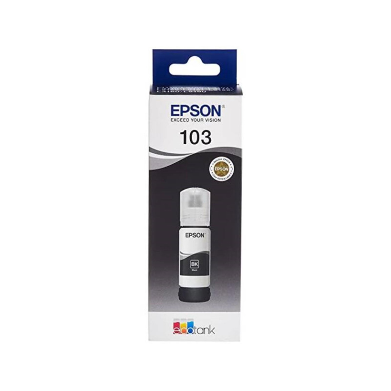 Inkoustová náplň Epson 103 EcoTank - černý