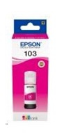 Inkoustová náplň Epson 103 EcoTank - purpurový