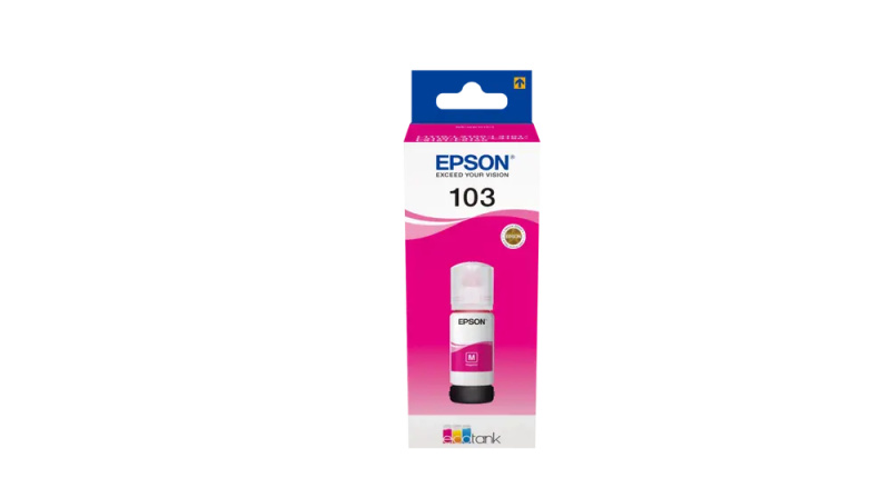 Inkoustová náplň Epson 103 EcoTank - purpurový