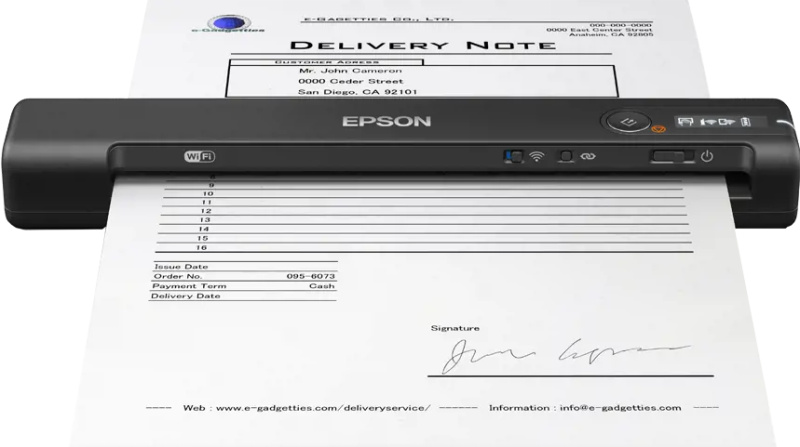 Epson Workforce ES-60W Černá