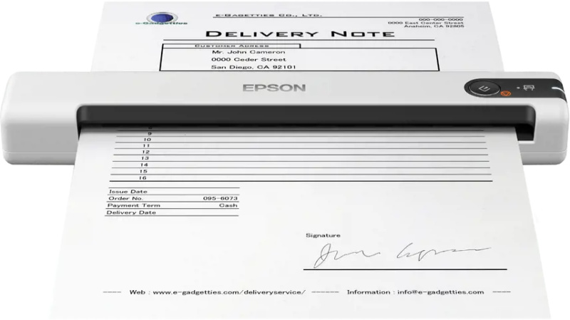 Epson WorkForce DS-70 Bílá