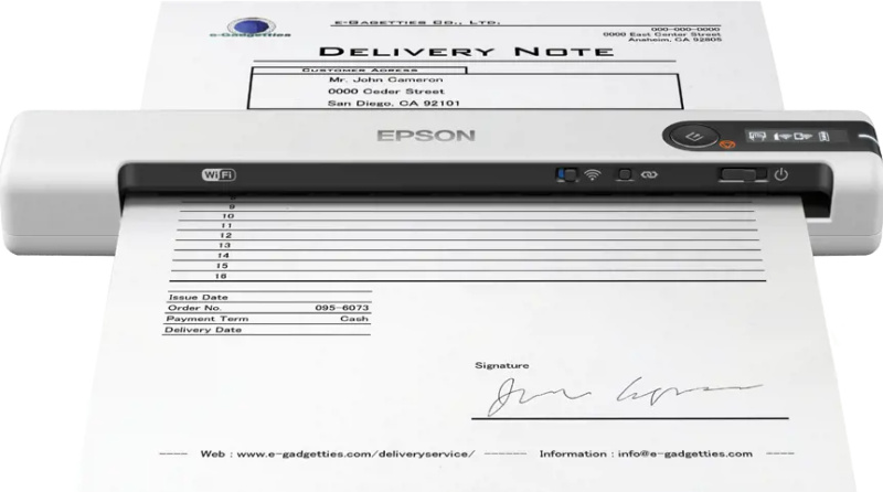 Epson Workforce DS-80W Bílá