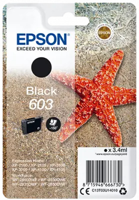 Epson 603 Starfish černý