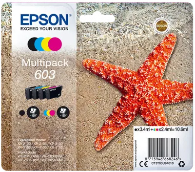 Epson 603 Starfish 4barevný multipack