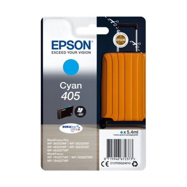Epson 405 Suitcase DURABrite Ultra azurový