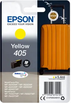 Epson 405 Suitcase DURABrite Ultra žlutý
