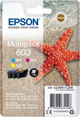 Epson 603 Starfish 3barevný multipack