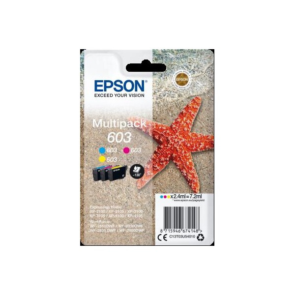 Epson 603 Starfish 3barevný multipack