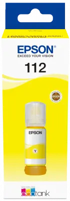 Inkoustová náplň Epson 112 EcoTank - žlutý