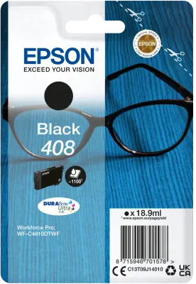 Epson 408 Spectacles DURABrite Ultra černý