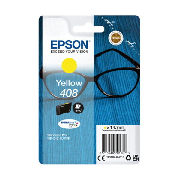 Epson 408 Spectacles DURABrite Ultra žlutý