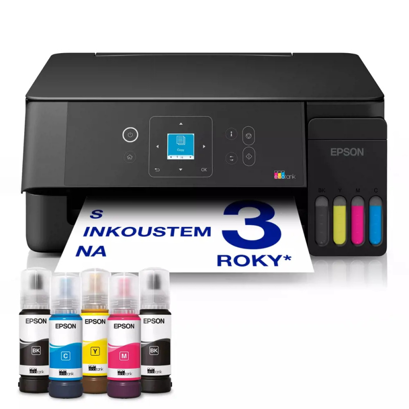 Epson EcoTank/L3360/Tisk/Ink/A4/LAN/WiFi/USB