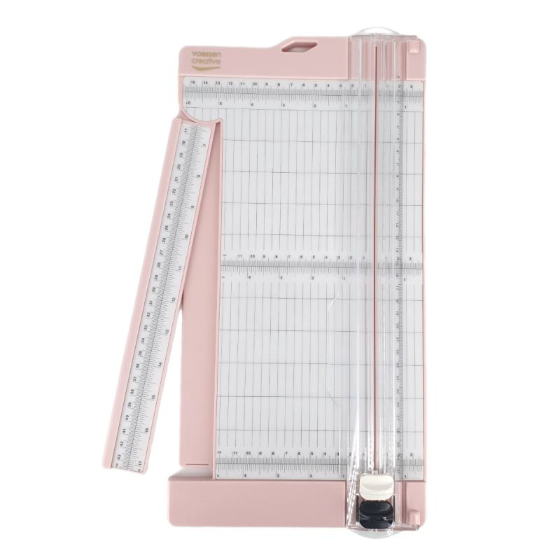 Řezačka žiletková A4 15x30,5 cm růžová