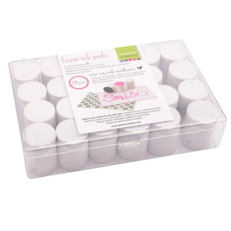 Houbičky pěnové v boxu (24ks)