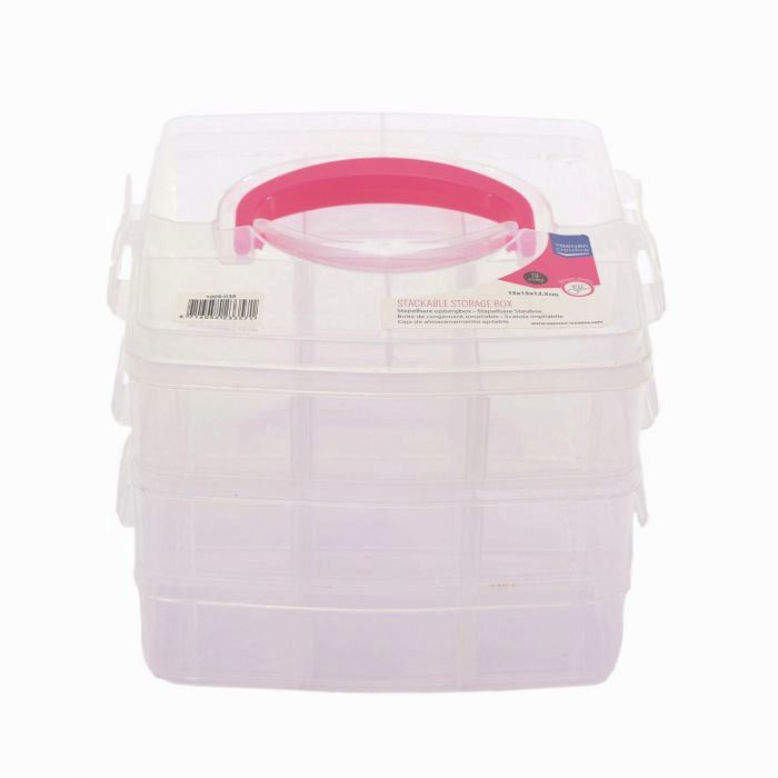 Plastový box organizér 15x15x12,5cm