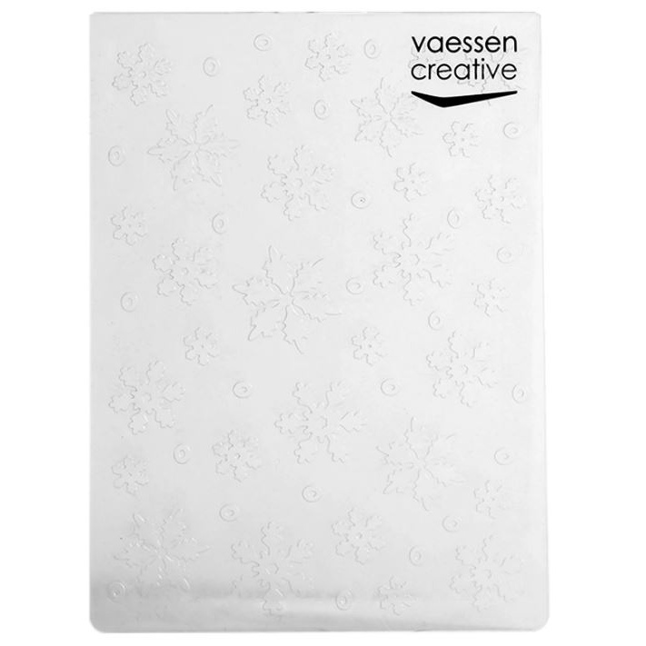 Sněhové vločky - A6 embosovací kapsa