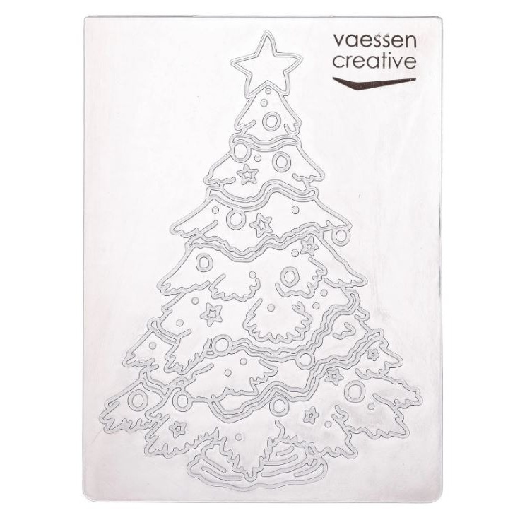 Vánoční stromeček - A6 embosovací kapsa