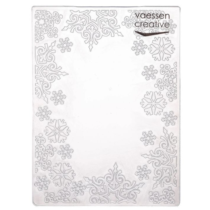 Rámeček z vloček - A6 embosovací kapsa