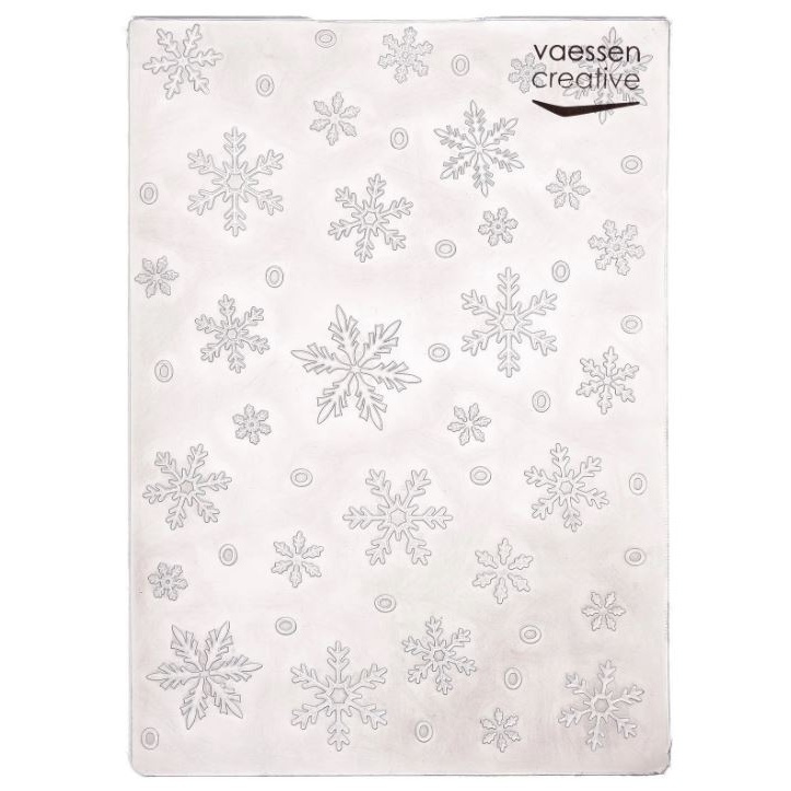 Sněhové vločky - embosovací kapsa