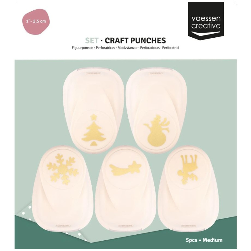 Sada 5ks raznic vánoce 1 - 2,5cm