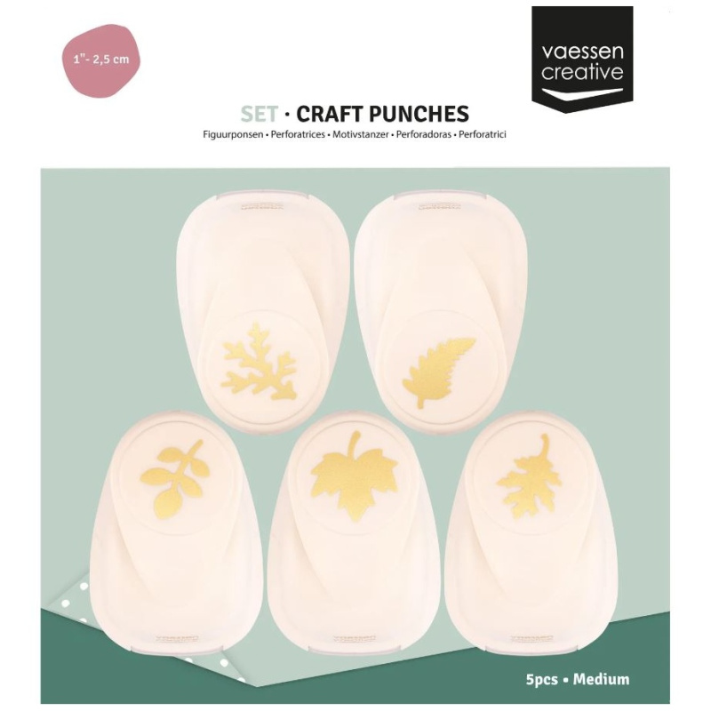 Sada 5ks raznic listy 1,7 - 2,5cm