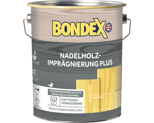 Kompaktní lazura na dřevo Bondex Softwood Plus / 4 l / bezbarvá Varianta: ivi1