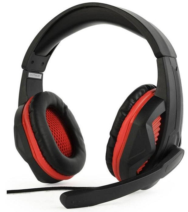 Headset Gembird GHS-03 Gaming / 95 dB / černá/červená Varianta: ivi1