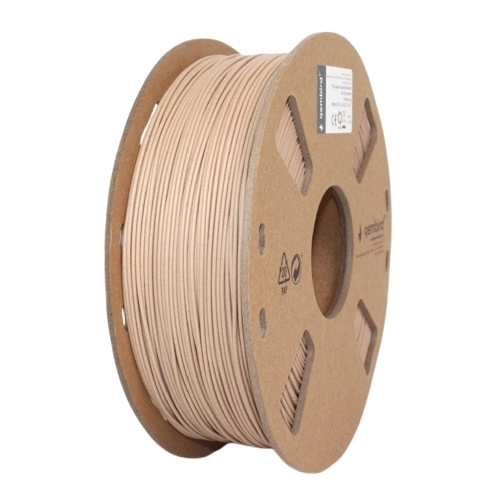 Gembird PLA, 1,75mm, 1kg, přírodní dřevo 3DP-PLA-WD-01-NAT
