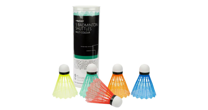 Colours 5 badmintonové míčky, tuba 5 ks