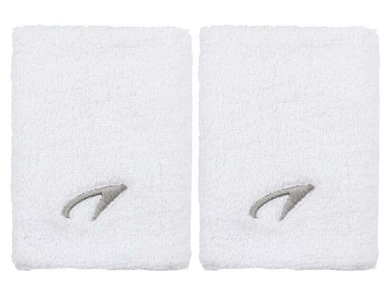 Sporty Logo potítko bílá, 1 pár
