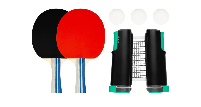 Complete set na stolní tenis, 1 sada