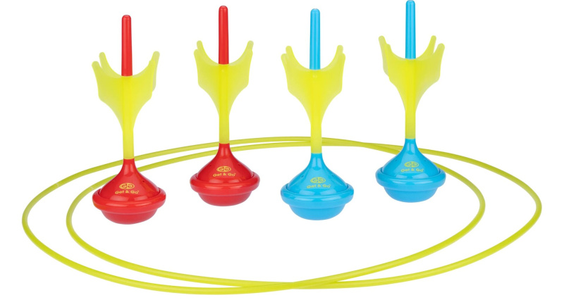 Glow Lawn Darts Set venkovní šipky, 1 sada