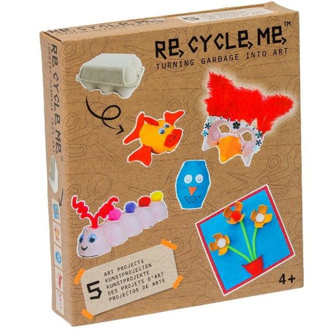 Kreativní sada - Re-cycle me, Pro holky, Stojan na vejce