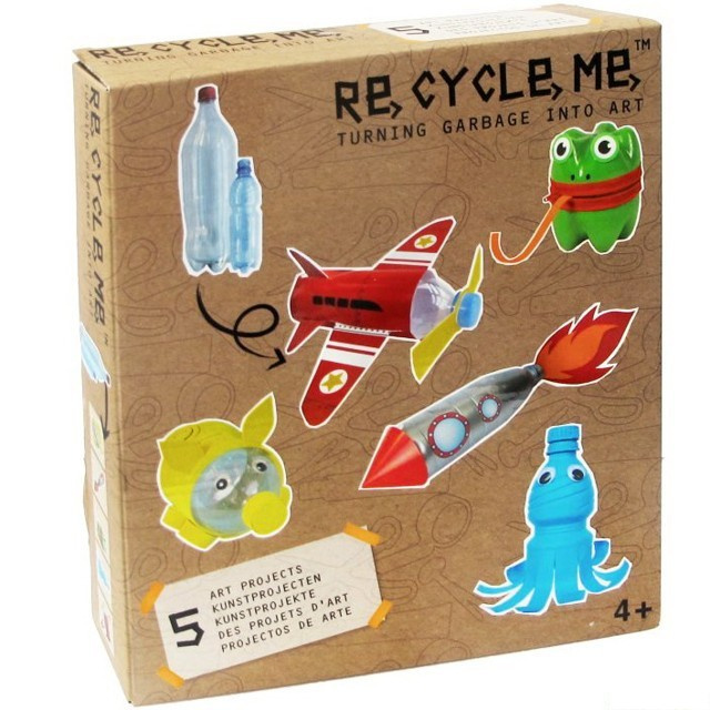 Set Re-cycle me pro kluky – PET lahev