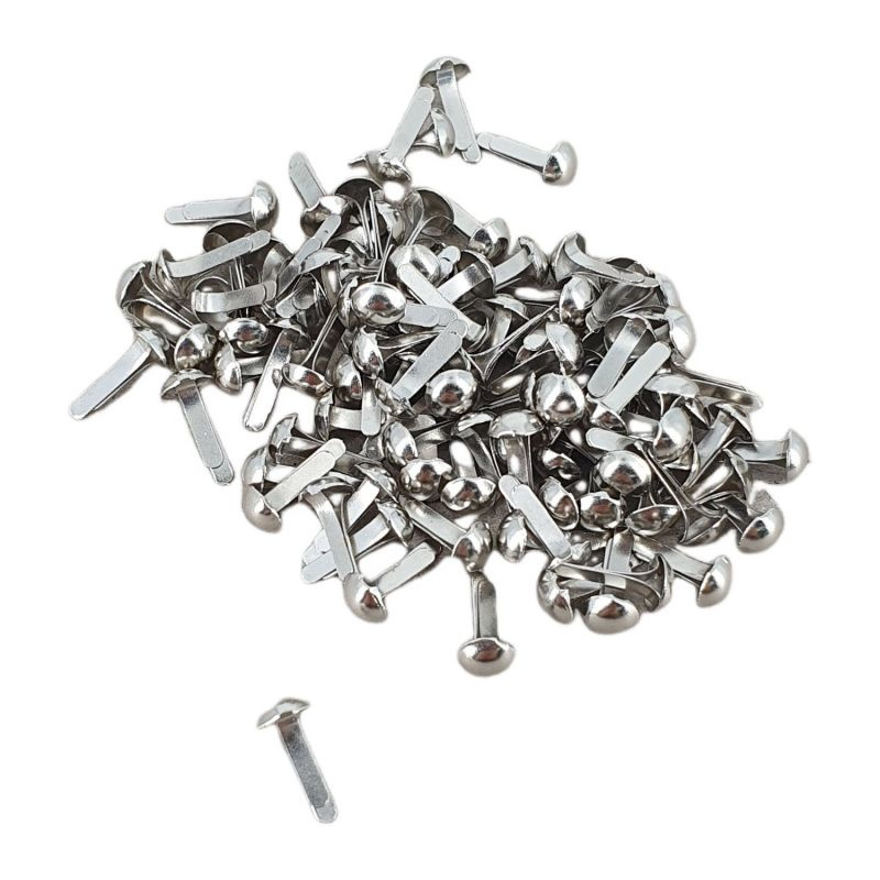 Hřebíčky (100ks) 5mm - stříbrné