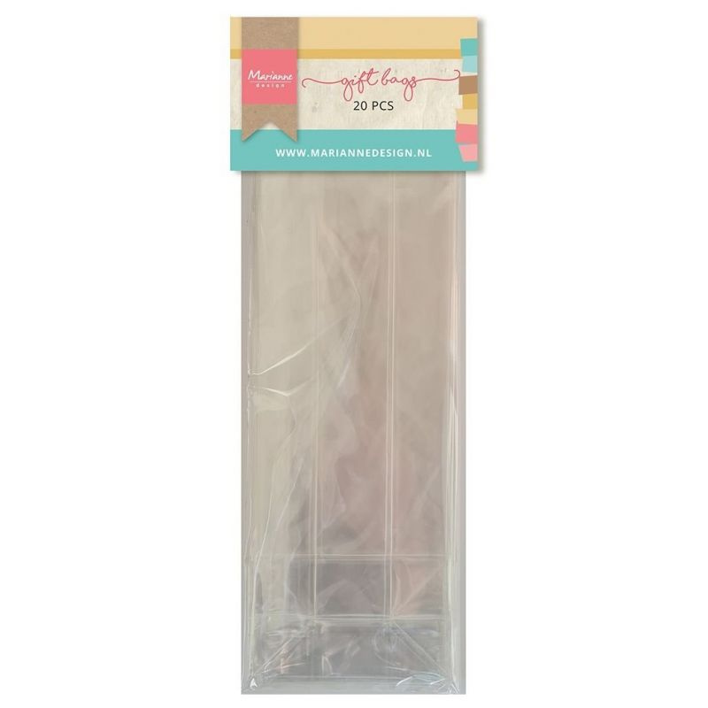 Celofánové obaly 7 × 4 × 20 cm (20 ks)