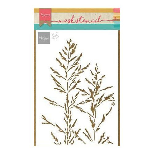 Plastová šablona 15x21cm tráva