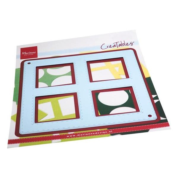 Rámeček čtverec - vyřezávací kovová šablona Creatables (1ks)