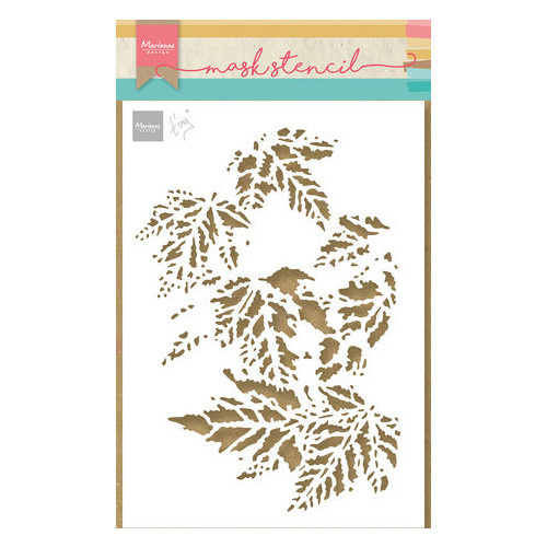 Plastová šablona 15x21cm podzimní listy