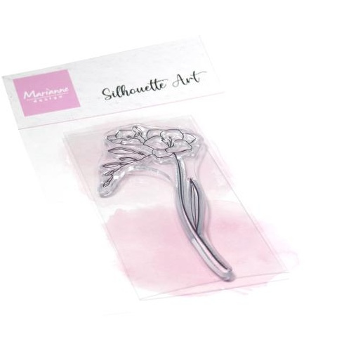 Frézie - silikonové gelové razítko (1ks)