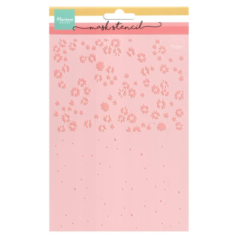 Plastová šablona 15x21cm sedmikráska dvouvrstvá