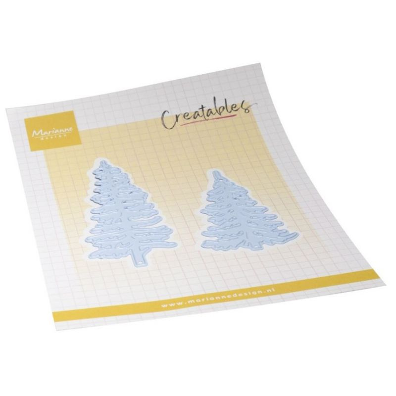 Borovice - vyřezávací kovové šablony Creatables (2ks)