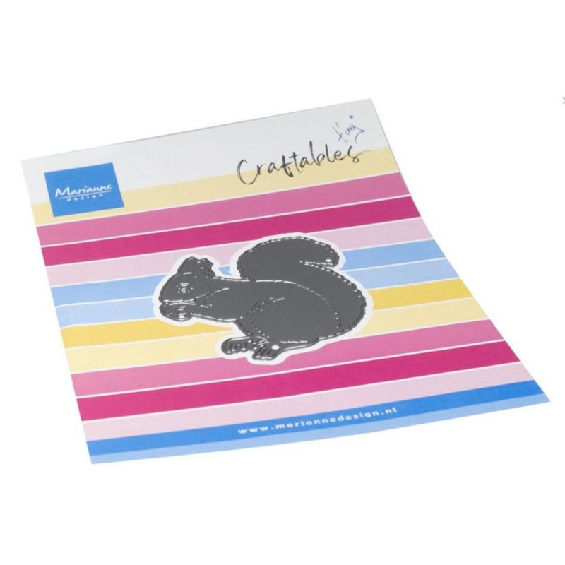 Veverka - vyřezávací kovová šablona Craftables (1ks)