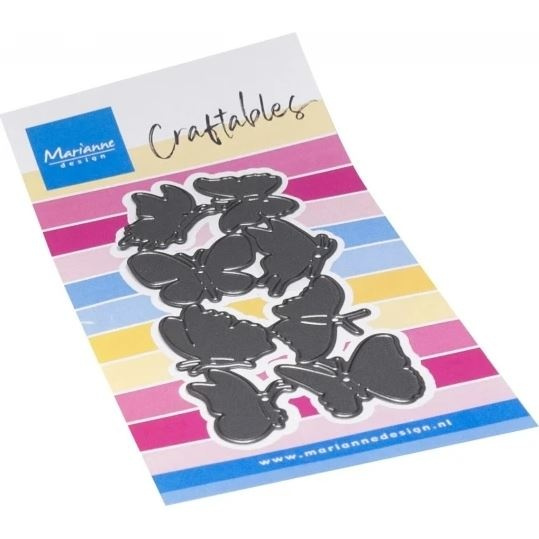 Motýlci - vyřezávací kovová šablona Craftables