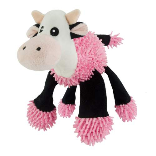 Hračka pro psy - Fuzzle with 5 squeakers Cow